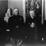 Il vescovo Gregorij Rožman in visita all’alto commissario Grazioli, 20 aprile 1941
