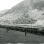 Unità partigiane presso Boan in Montenegro, prima dell'inizio della V offensiva, maggio 1943